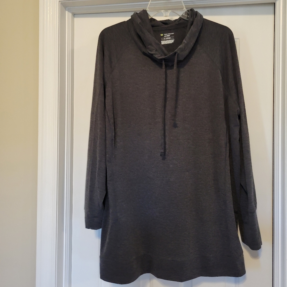 Cowl neck tunic
